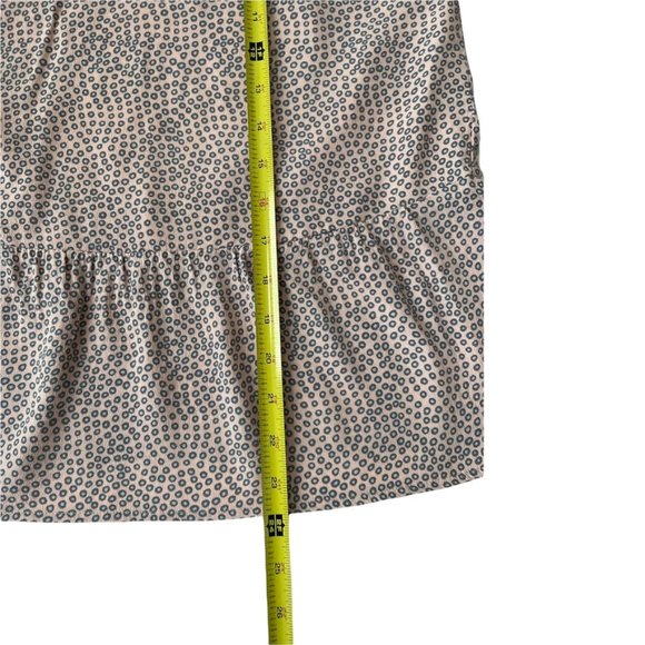 Ann Taylor Loft Women's Polka Dot Top Blush Pink/Beige Size SP - Picture 8 of 9